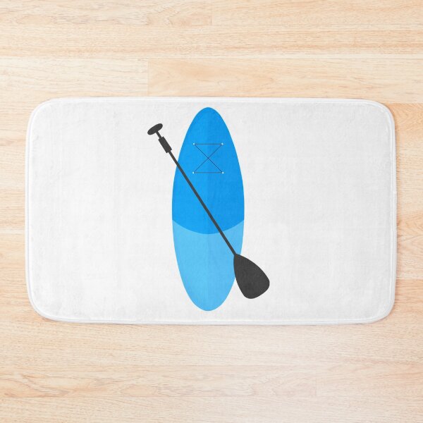 Item preview, Blue surf board with paddle designed and sold by LucyWDesign123.