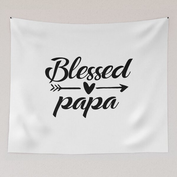Item preview, Blessed Papa - Father's day Gift designed and sold by Desandu.