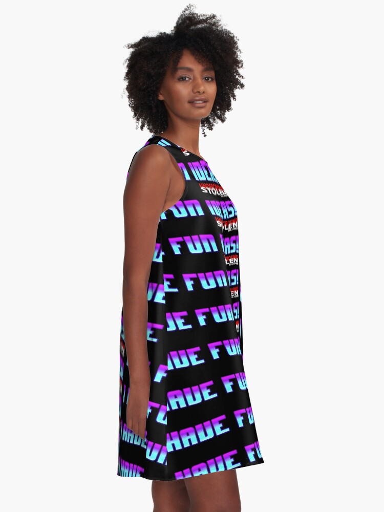 Alternate view of I have fun ideas! A-Line Dress