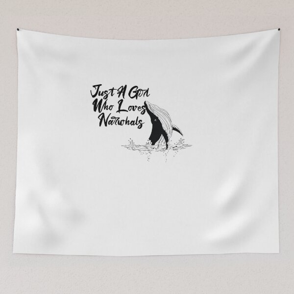 Item preview,  Just A Girl Who Loves Narwhals designed and sold by HeroProd.