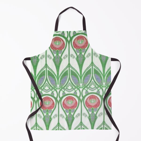Item preview, Charles Rennie Mackintosh Flowers,red, green designed and sold by Vivanne-art.