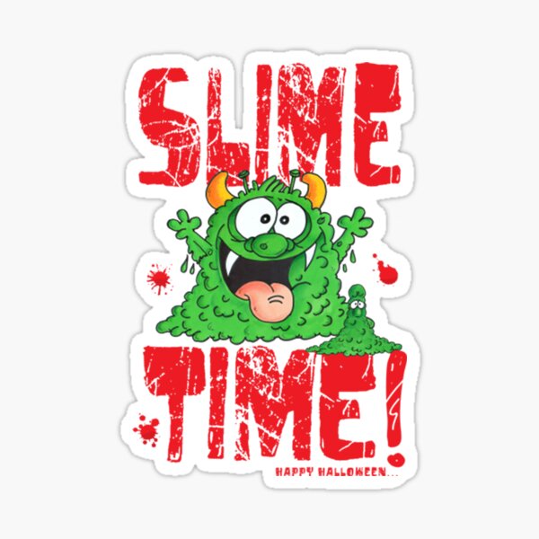Halloween Slime time!!! Sticker