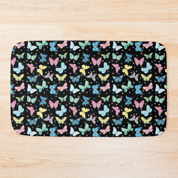 Item preview, Blue, Pink, Yellow and Green Butterflies  designed and sold by daisyandlime.