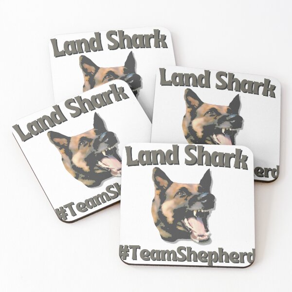 Item preview, Land Shark #TeamShepherd designed and sold by dmbdana.