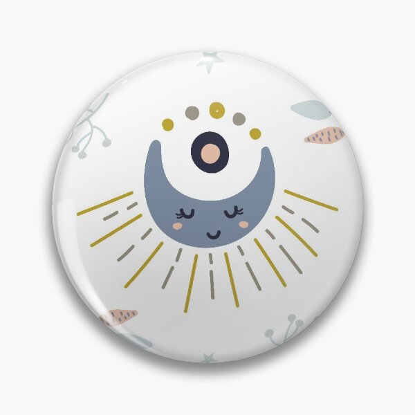 Item preview, Celestial moon T-shirt design designed and sold by The Belgian  Artist.
