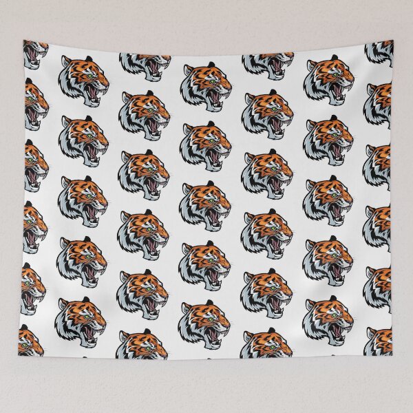 Item preview, angry tiger head designed and sold by romio006.
