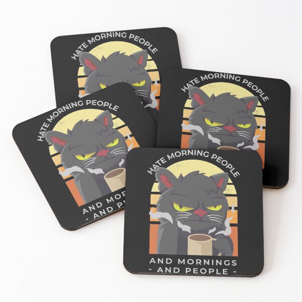 Item preview, I Hate Morning People And Mornings And People designed and sold by Hoiho Adventure Shirts.