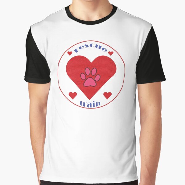 Rescue And Train Your Pup Graphic T-Shirt