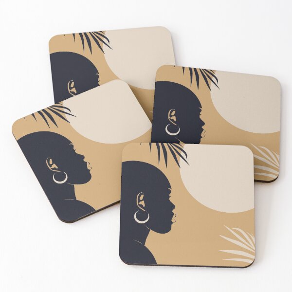 Item preview, BLACK WOMAN CANVAS AFRO designed and sold by antoniostabile.