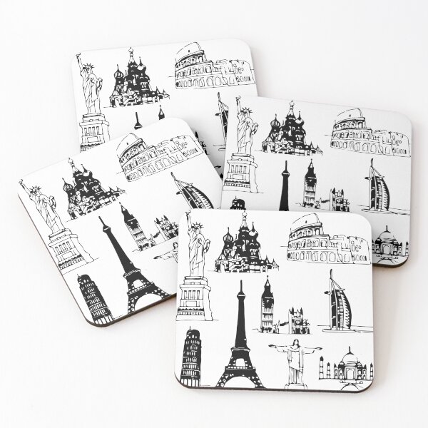 Item preview, Architectural Destinations designed and sold by CrazyNerdAlert.