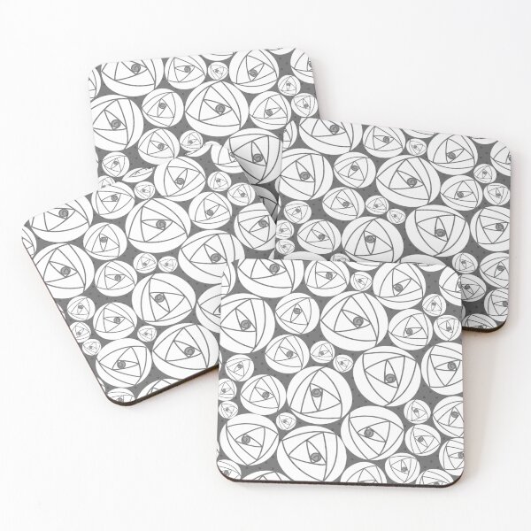 Item preview, Charles Rennie Mackintoshsh rosa, gris, blanco designed and sold by Vivanne-art.