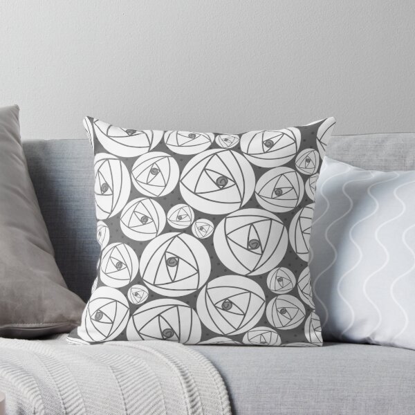 Item preview, Charles Rennie Mackintoshsh rose, grey, white designed and sold by Vivanne-art.