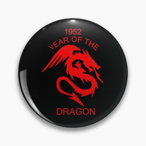 Item preview, 1952 THE YEAR OF THE DRAGON - CHINESE ZODIAC DRAGON designed and sold by Danicus666.