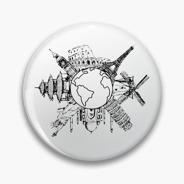 Item preview, Architectural Destinations designed and sold by CrazyNerdAlert.