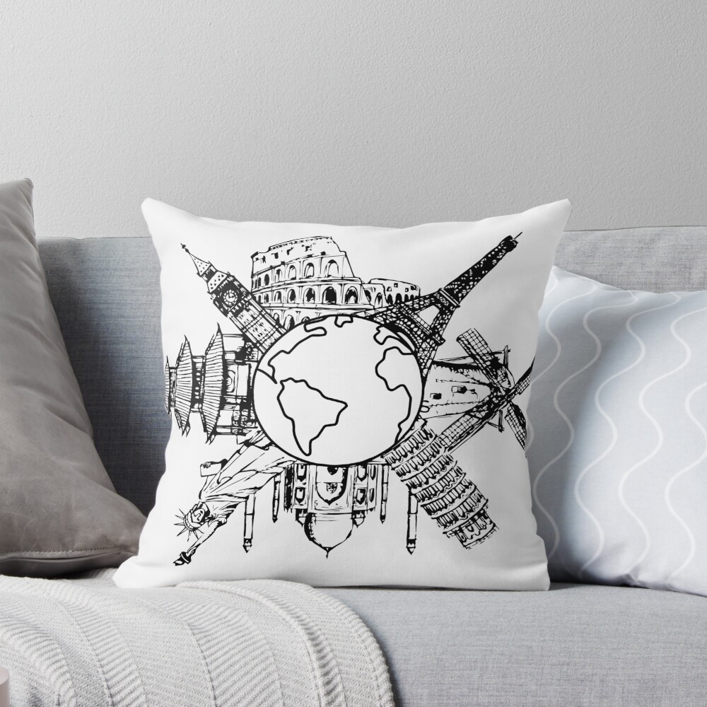 Item preview, Throw Pillow designed and sold by CrazyNerdAlert.