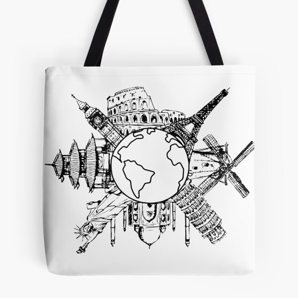 Item preview, Architectural Destinations designed and sold by CrazyNerdAlert.