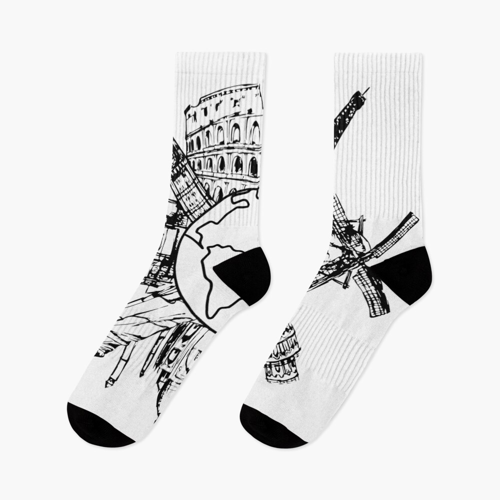 Item preview, Socks designed and sold by CrazyNerdAlert.