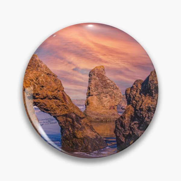 Artikelvorschau, Sea Stacks bei Sonnenuntergang entworfen und verkauft von Fernando Margolles.