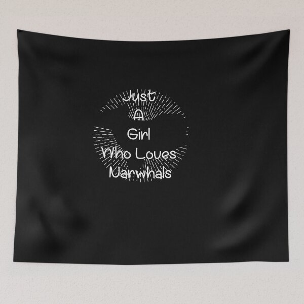 Item preview,  Just A Girl Who Loves Narwhals designed and sold by HeroProd.