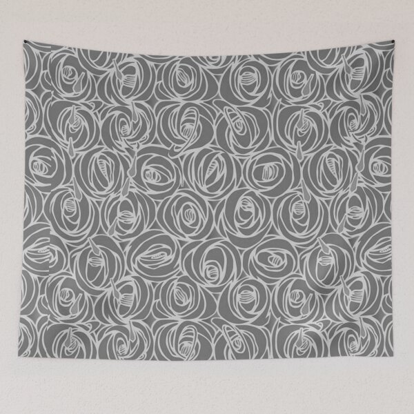 Item preview, Charles Renni Mackintoshsh,grey, silver designed and sold by Vivanne-art.