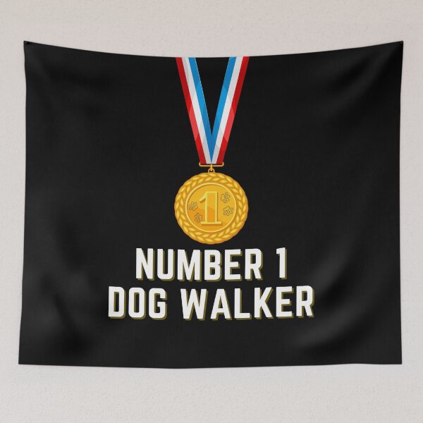 Item preview, Number 1 Dog Walker Medal designed and sold by Imemewell.