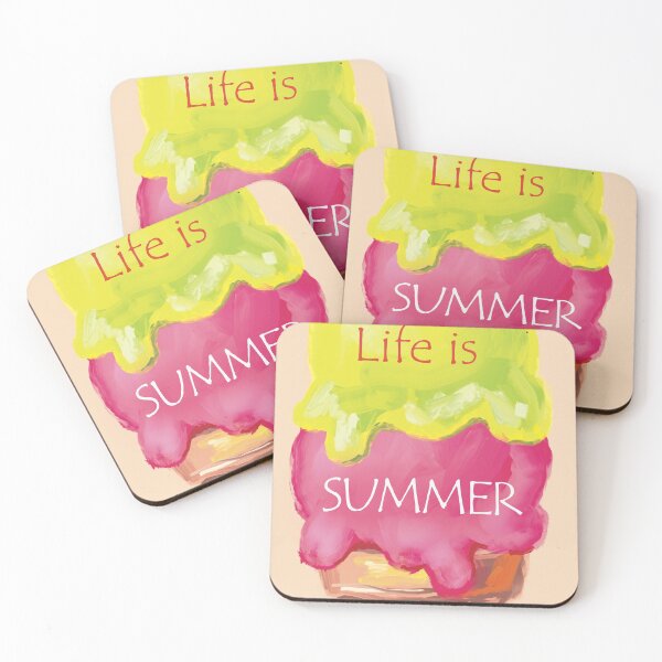 Item preview, Sweet cold colourful  ice cream. Hot summer time. designed and sold by RukkiZukkiArt.