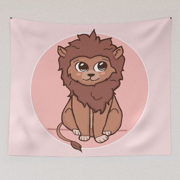 Item preview, Kawaii Lion  designed and sold by monsoonegy.