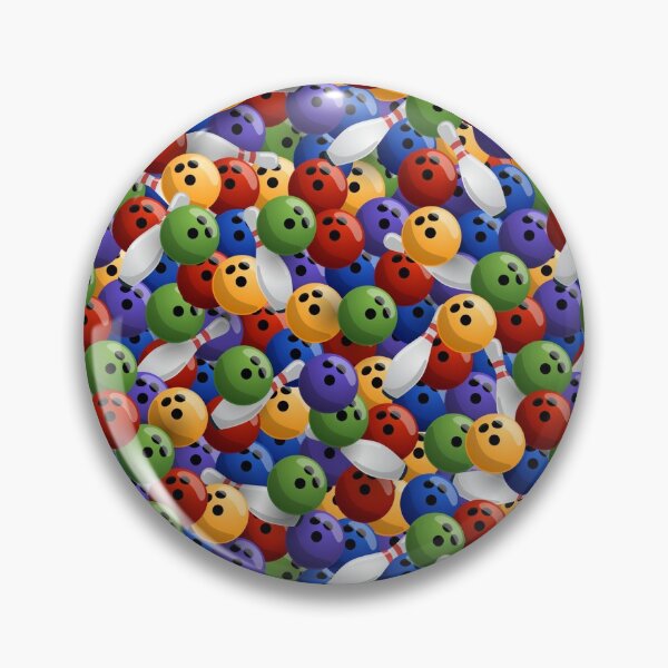 Item preview, Bowling Ball Balls Ten Pin 10 Pin Colorful designed and sold by Draculaura2009.
