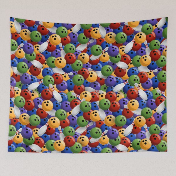 Item preview, Bowling Ball Balls Ten Pin 10 Pin Colorful designed and sold by Draculaura2009.