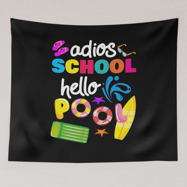 Item preview, Adios School Hello Pool Funny Student or Teacher Humor designed and sold by Dressed For  Duty.
