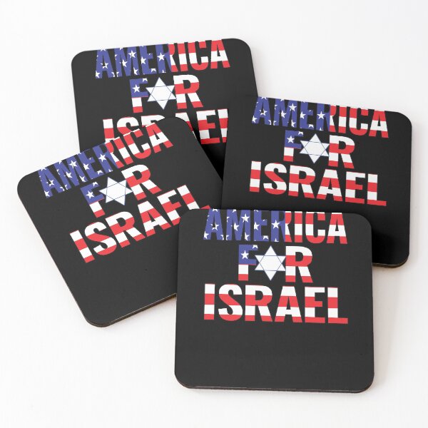 Item preview, America for Israel  designed and sold by Feline Rockstars.