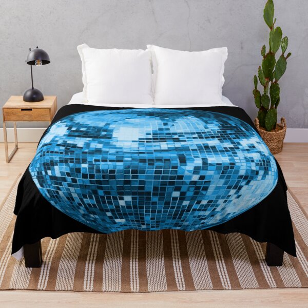 Item preview, 1970s Blue Disco Ball  designed and sold by Deborah Camp.