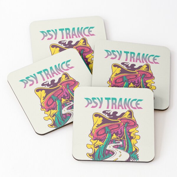 Item preview, Psytrance highway trippy illustration skull magic for psy ravers designed and sold by Print  Androïde.
