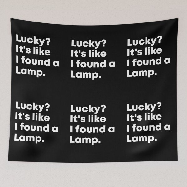 Item preview, Luck, Lamp, Genie, Aladdin, Funny designed and sold by Aurorapod.