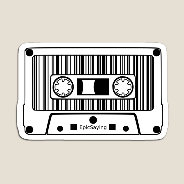 Item preview, Cassette Tape Bar Code Art, designed and sold by epicsaying.