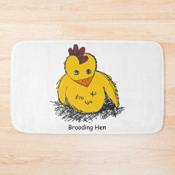 Item preview, Brooding Hen with Text designed and sold by dfavrefelix.