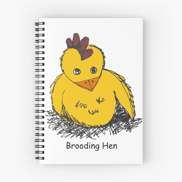 Item preview, Brooding Hen with Text designed and sold by dfavrefelix.