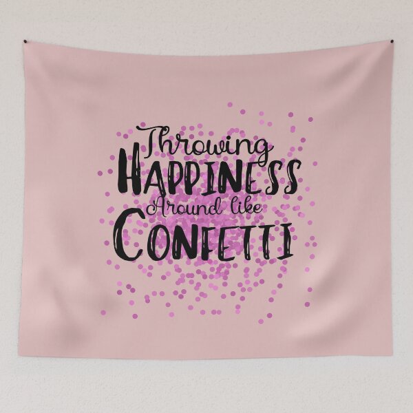 Item preview, Girls Happy Birthday Happiness around like confetti designed and sold by Click-Like.