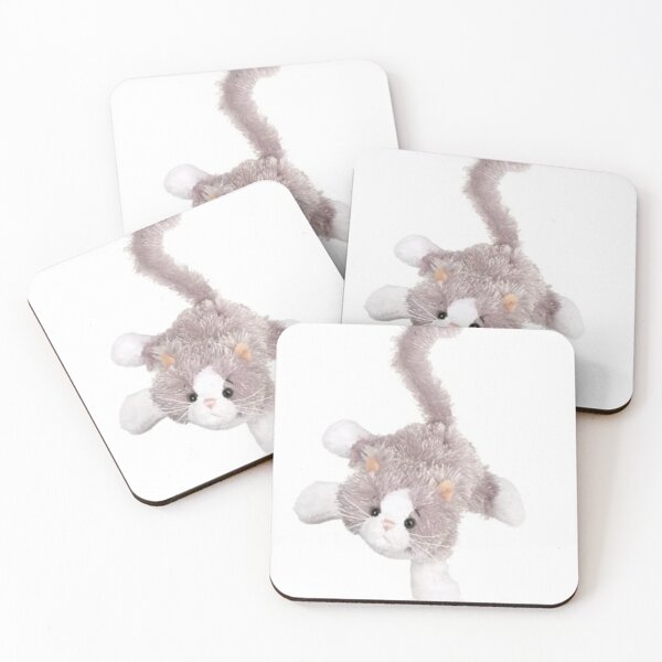 Item preview, Webkinz gray kitty what in the world meme designed and sold by dyslsexyia.