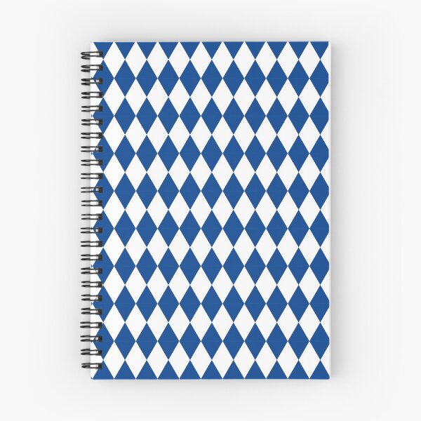 Item preview, Diamonds: navy blue and white diamond repeating pattern designed and sold by meraviglioso.