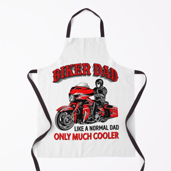 Item preview, Biker DAD like a normal Dad only cooler, coolest daddy, touring bike designed and sold by Lekrock.