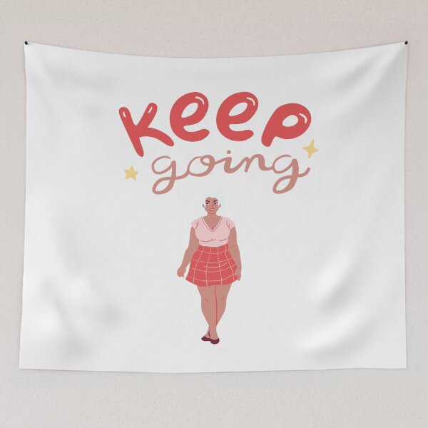 Item preview, Keep Going designed and sold by speakupandshine.