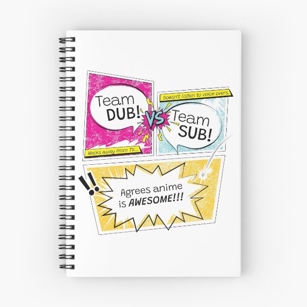 Item preview, Dub VS Sub Anime designed and sold by otakurastyle.