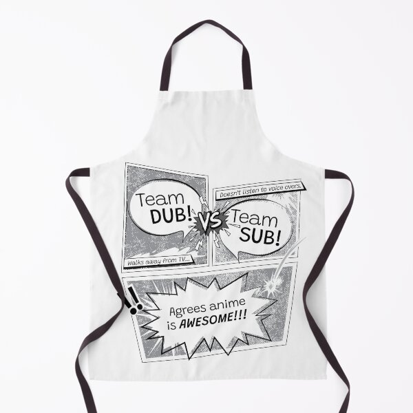 Item preview, Dub VS Sub Anime Black and White designed and sold by otakurastyle.
