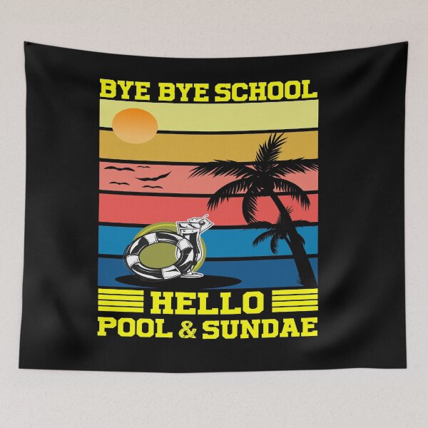Item preview, Student Quotes For The Last Day Of School 2021: Bye Bye School Hello Pool Gift For Student & teacher designed and sold by Raminovitch.