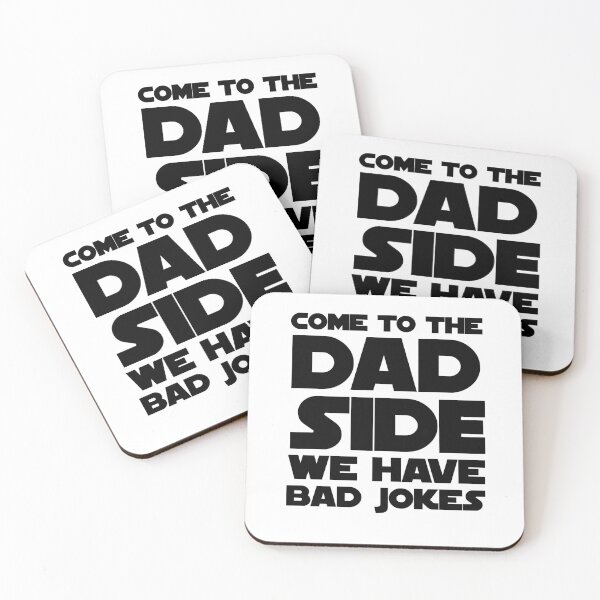 Item preview, Come To The Dad Side We Have Bad Jokes - funny father quotes designed and sold by uranus1store.