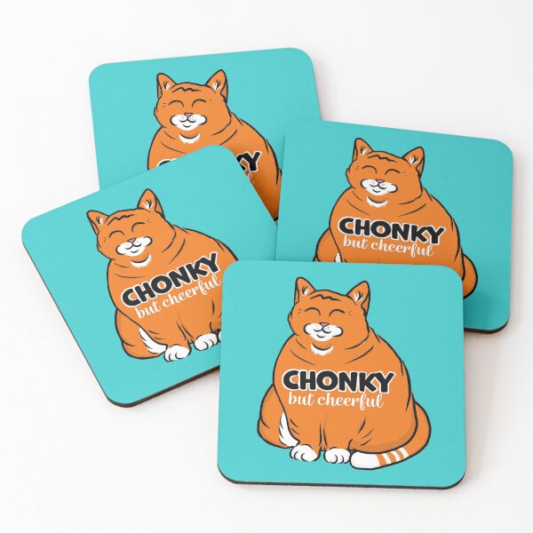 Item preview, Chonky but Cheerful Cat designed and sold by executey.