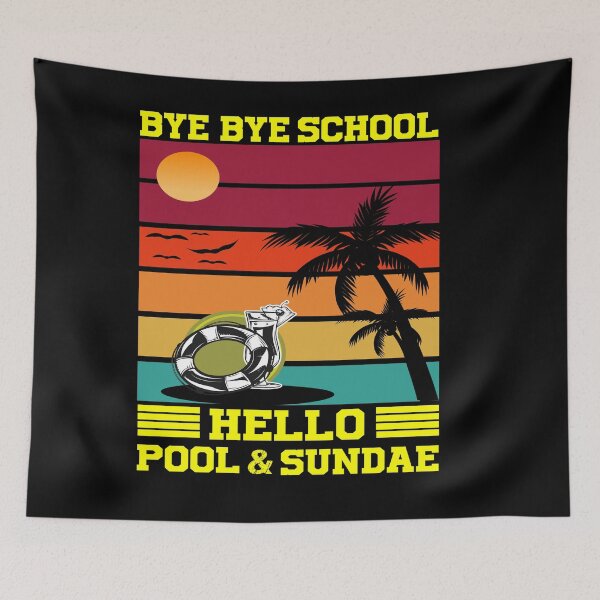 Item preview, Student Quotes For The Last Day Of School 2021: Bye Bye School Hello Pool Gift For Student & teacher designed and sold by Raminovitch.