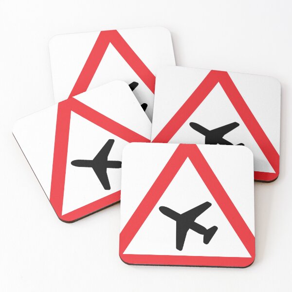 Item preview, UK traffic sign: Low flying aircraft ahead (TSRGDNO 558) designed and sold by Spyromike.