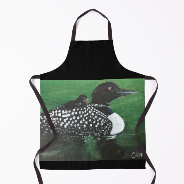 Item preview, Loon and chick designed and sold by Artdesrapides.